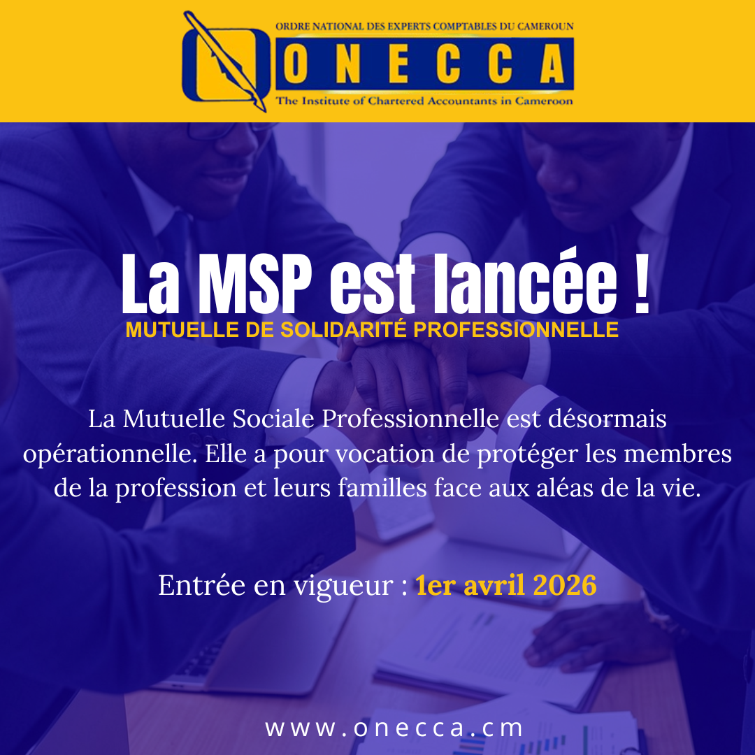 lancement officiel des activités de la Mutuelle de Solidarité Professionnelle de l&rsquo;ONECCA (MSP)