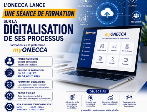 myONECCA : L&rsquo;ONECCA DIGITALISE SES PROCESSUS