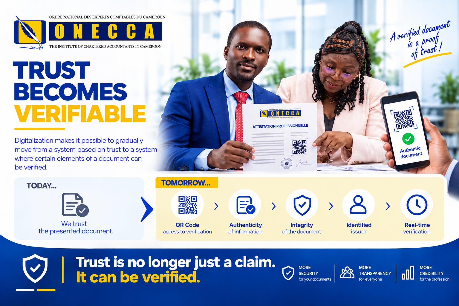 La confiance devient vérifiable : la digitalisation au service de l’authenticité || Trust becomes verifiable: digitalization at the service of authenticity