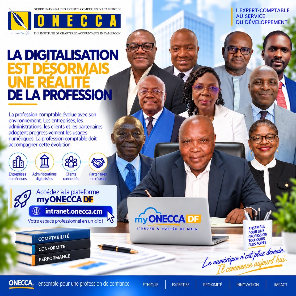 myONECCA DF : La digitalisation à portée de main || myONECCA DF: Digitalization at your fingertips