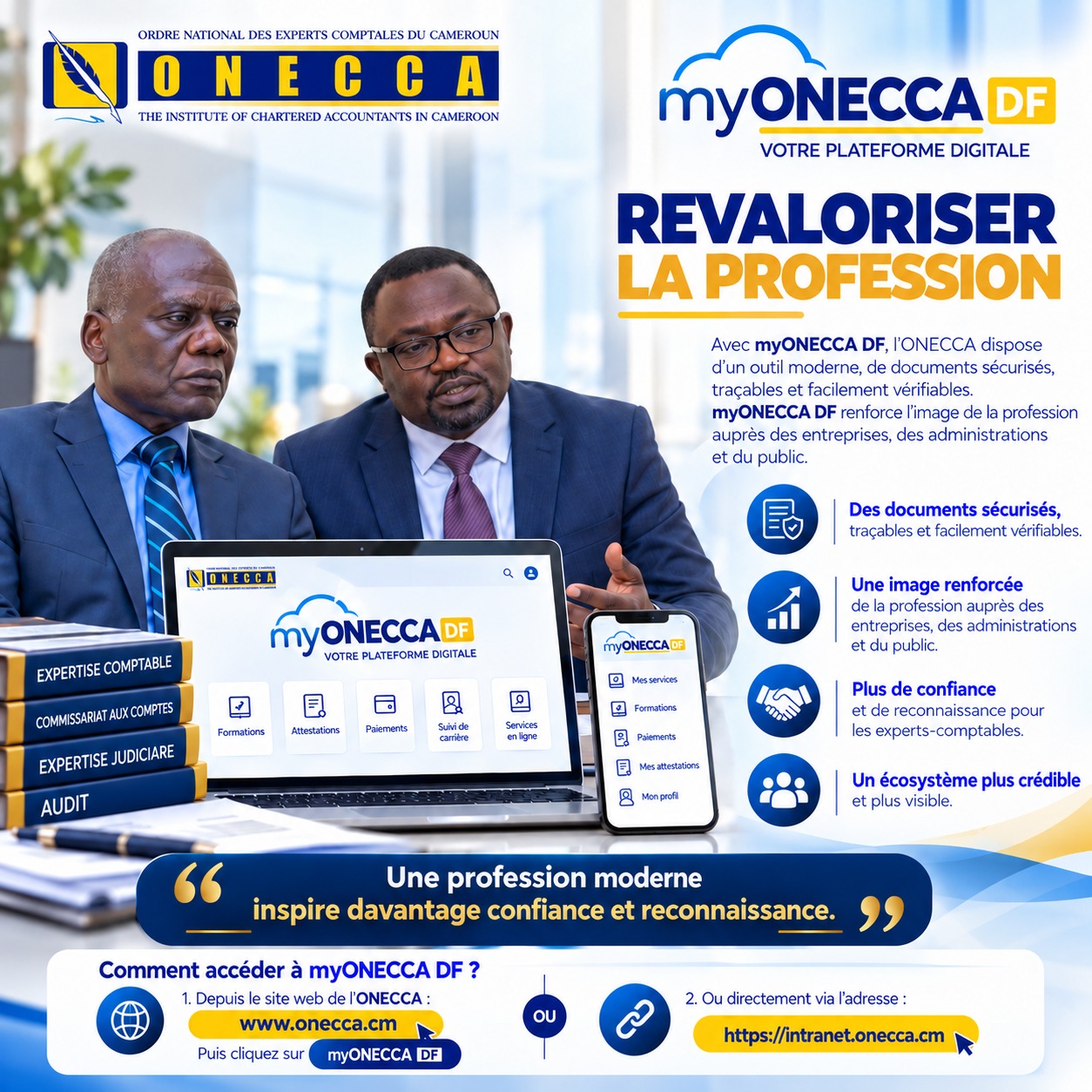 Revaloriser la profession : myONECCA DF, un levier de modernisation et de confiance